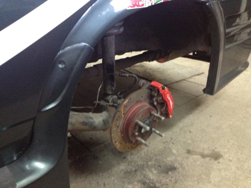 гидравлический ручник и задние дисковые тормоза — Lada 21099, 1,5 л ...