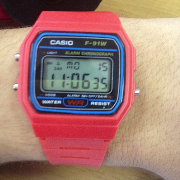 casio old school watch