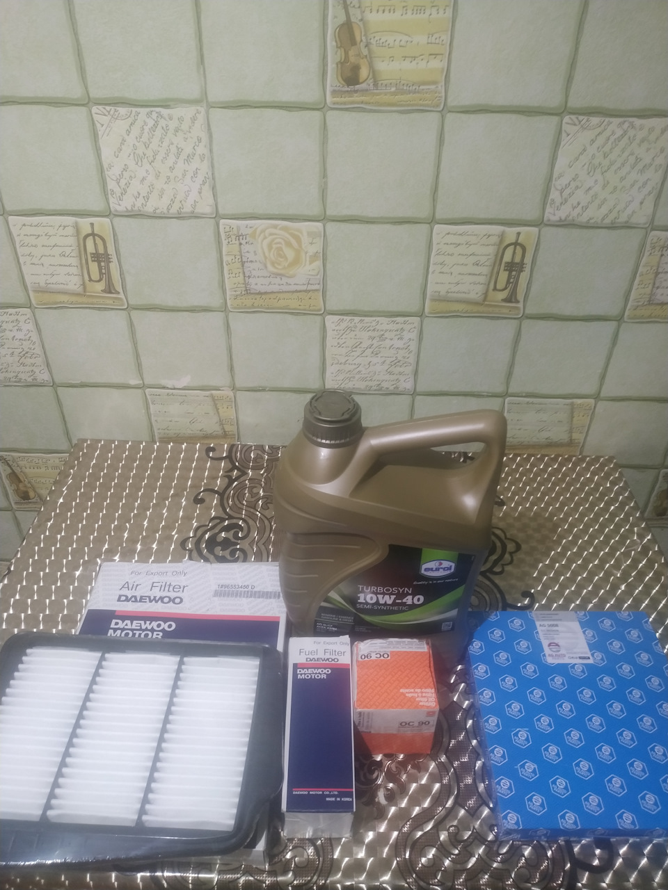 Замена Масла и Фильтров — Chevrolet Lacetti Sedan, 1,8 л, 2007 года ...