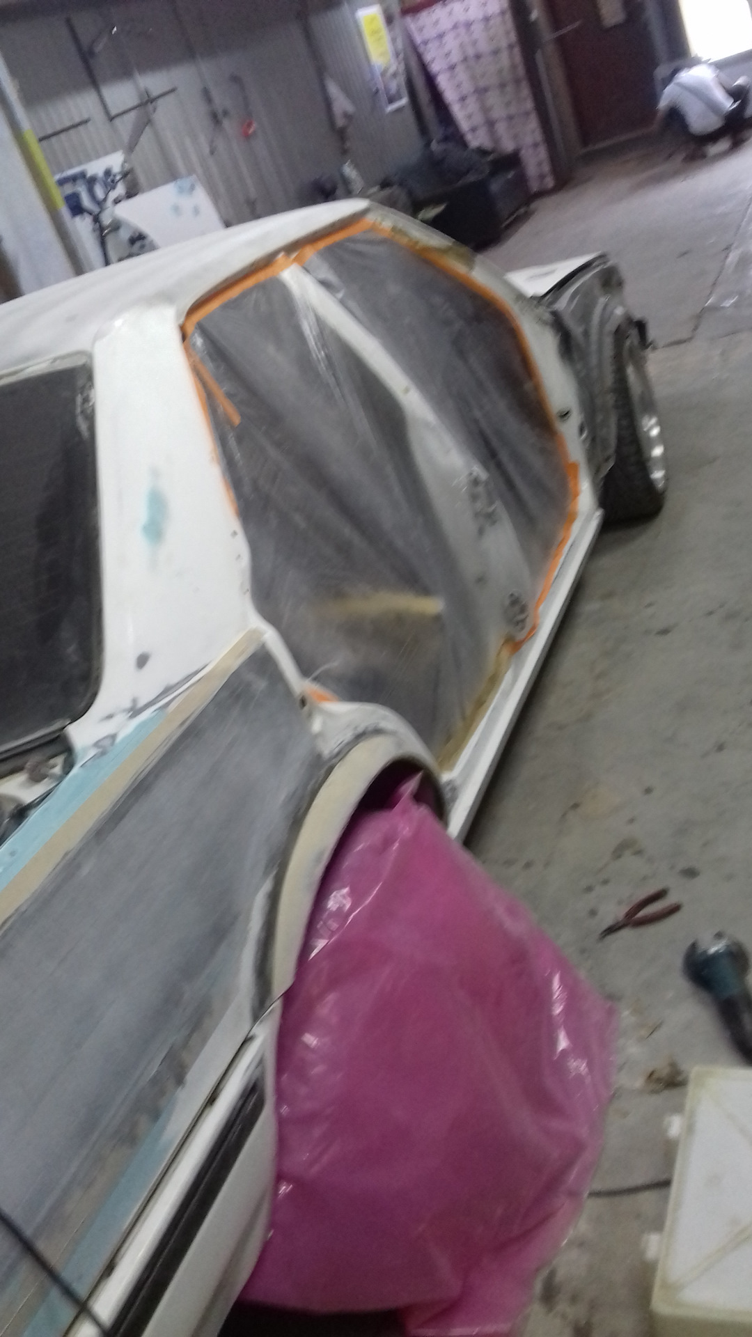 Рихтовка покраска — Toyota Crown (S130), 2 л, 1989 года | кузовной ...