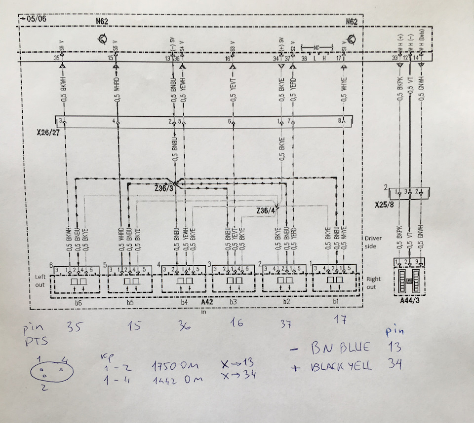 Не работает парктроник w211