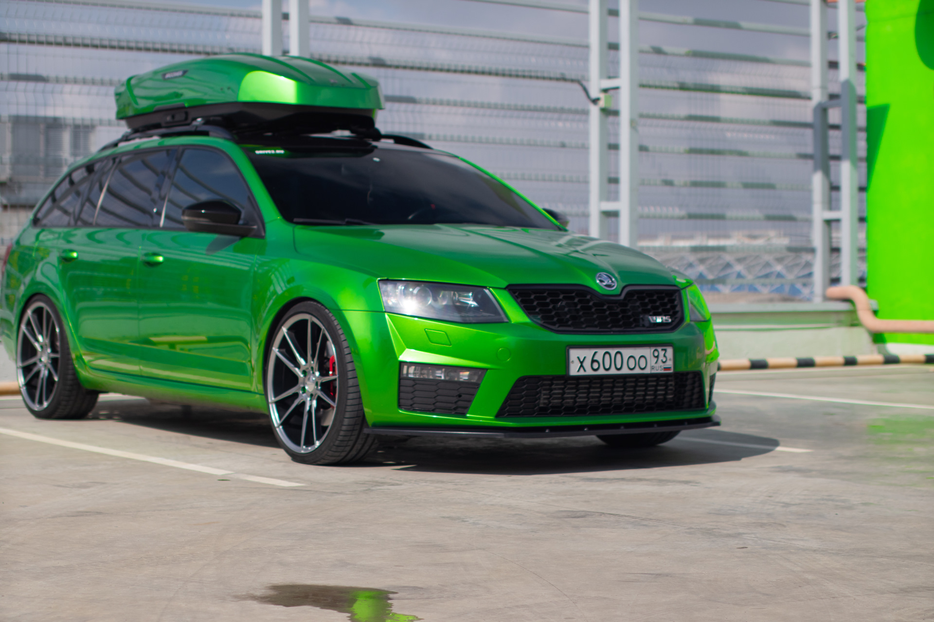 Skoda Octavia RS Green 2014