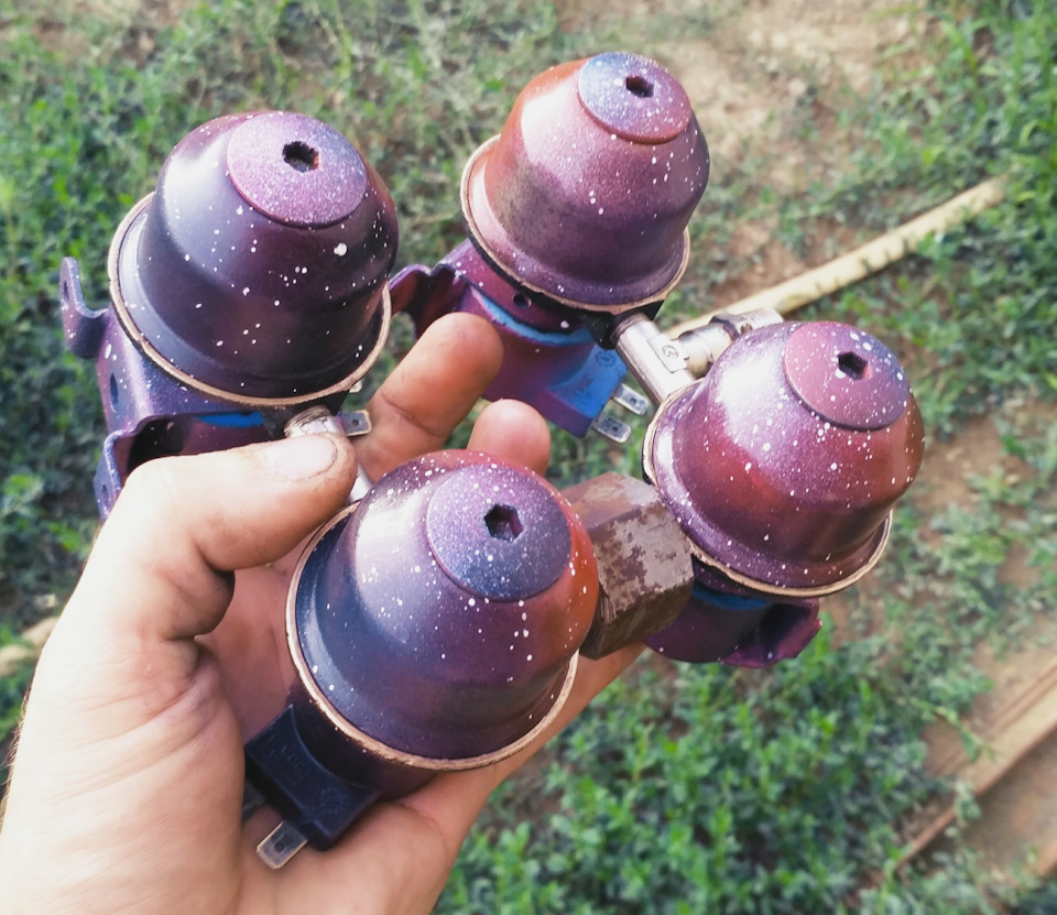 Бюджетная пневмоподвеска Клапана ч2 — Daewoo Nexia (N150), 1,6 л, 2011 ...