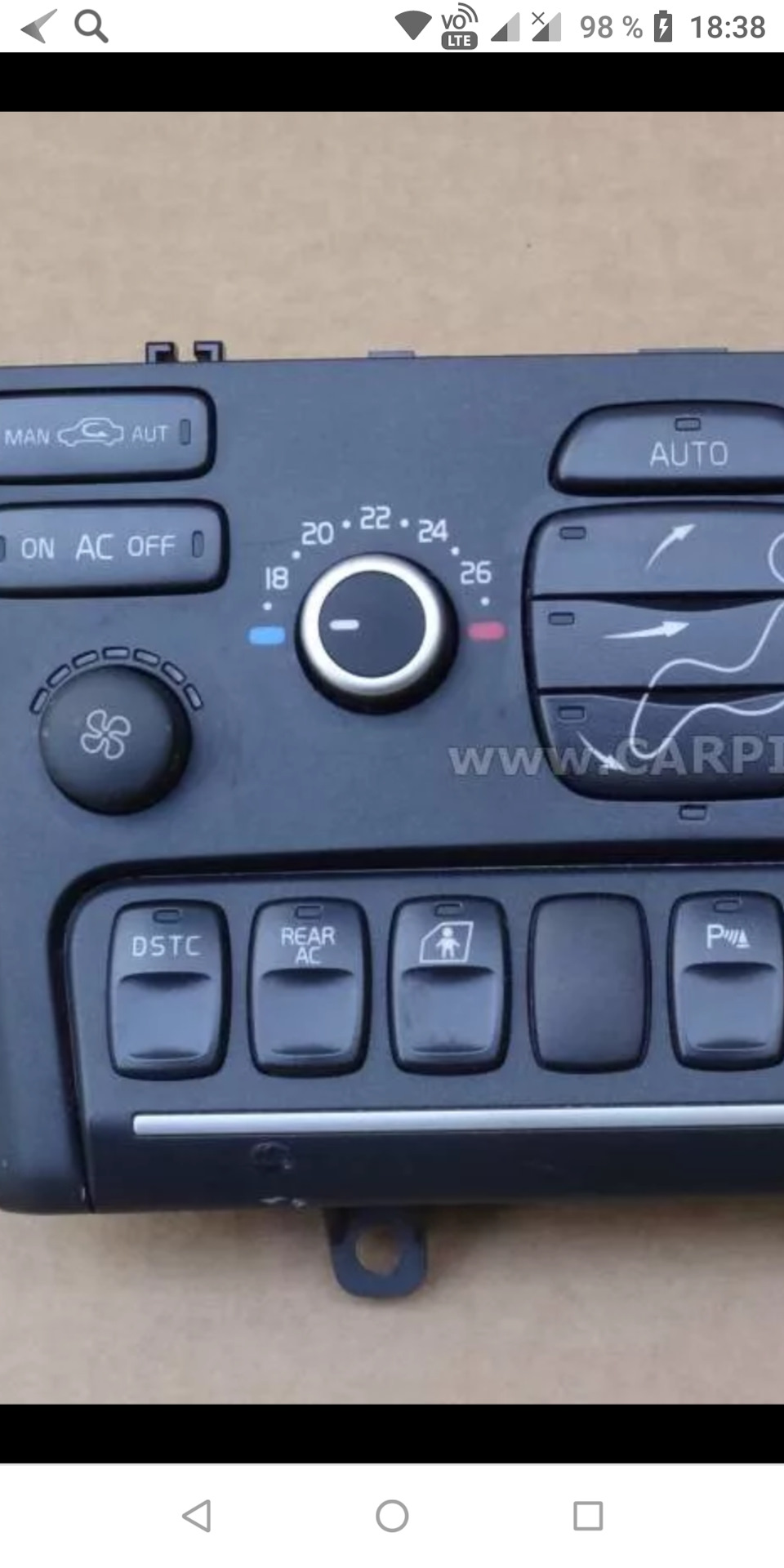Oshibki Knopok Volvo Xc90 2 5 L 2002 Goda Na Drive2