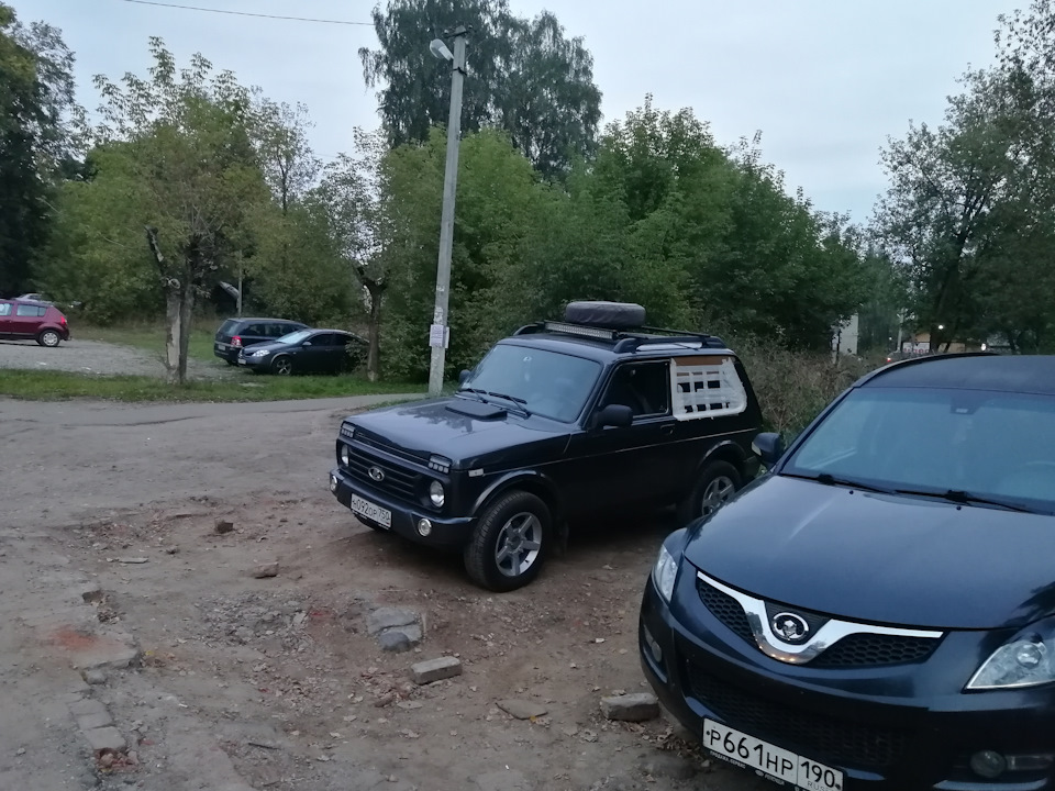 Окно огонь — Lada 4x4 3D