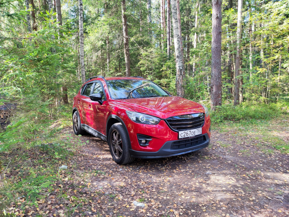 фотографий не сделали, но есть вот такая фотка — Mazda CX-5 (1G)