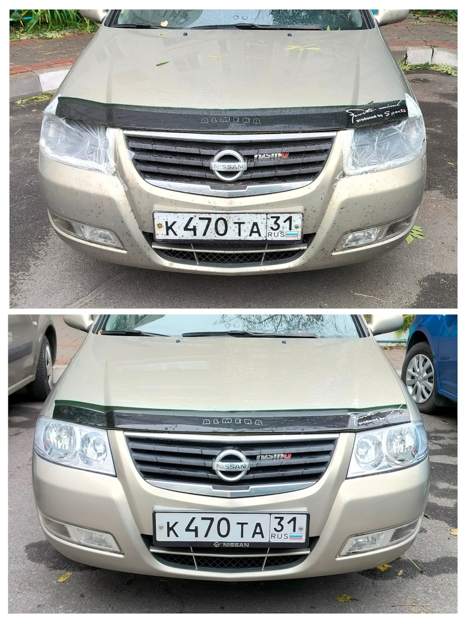 Фары своими руками под лак — Nissan Almera Classic (B10), 1,6 л, 2007 года  | своими руками | DRIVE2