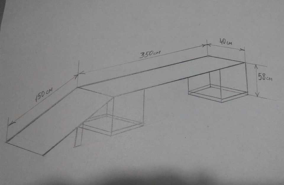 Самодельные эстакады для легковых автомобилей своими руками чертежи