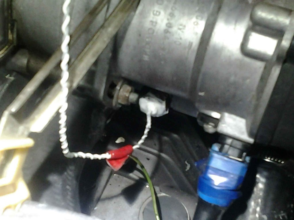 установка электроного указателя охлаждающей жидкости в ваз 2109 ...