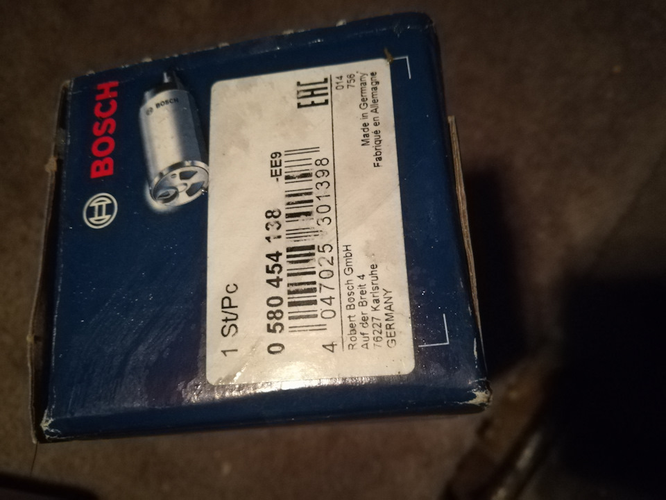 Замена бензонасоса на Bosch 0580454138 — Mazda MPV II, 3 л, 2003 года ...