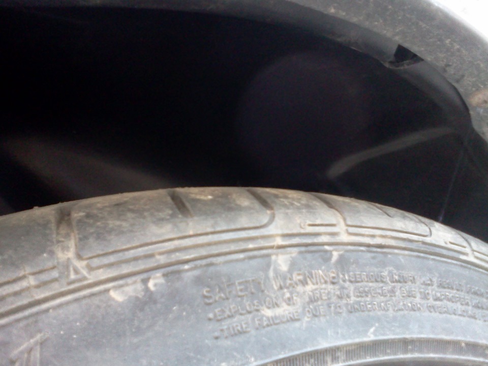 Пластиковые задние подкрылки — Mazda 3 MPS (1G), 2,3 л, 2007 года ...