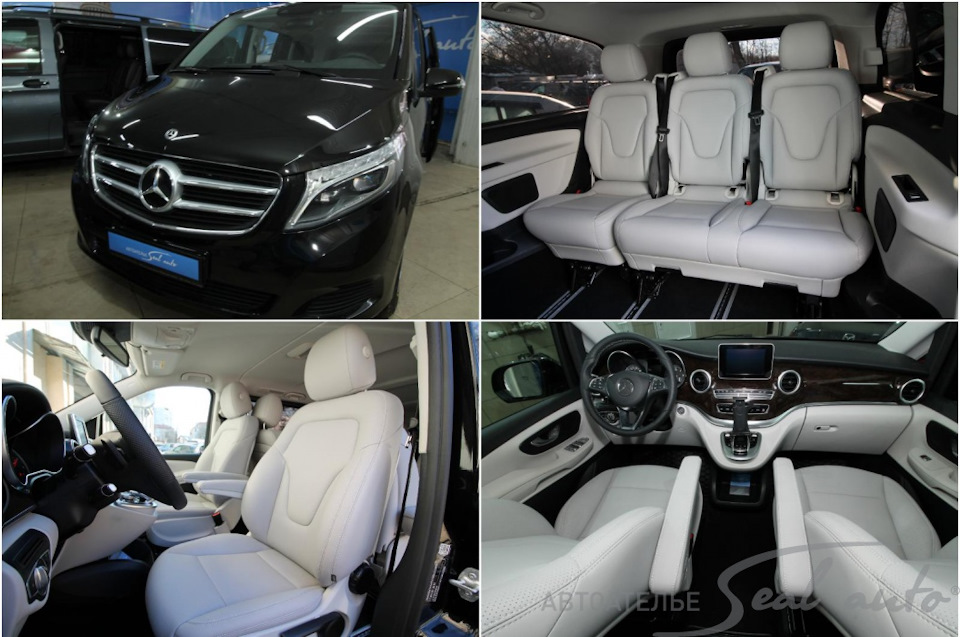 Пошив кожаного салона Mercedes V-klasse — SealAuto на DRIVE2