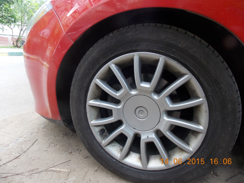 Установка межвитковых проставок — FIAT Bravo II, 1,4 л, 2008 года ...