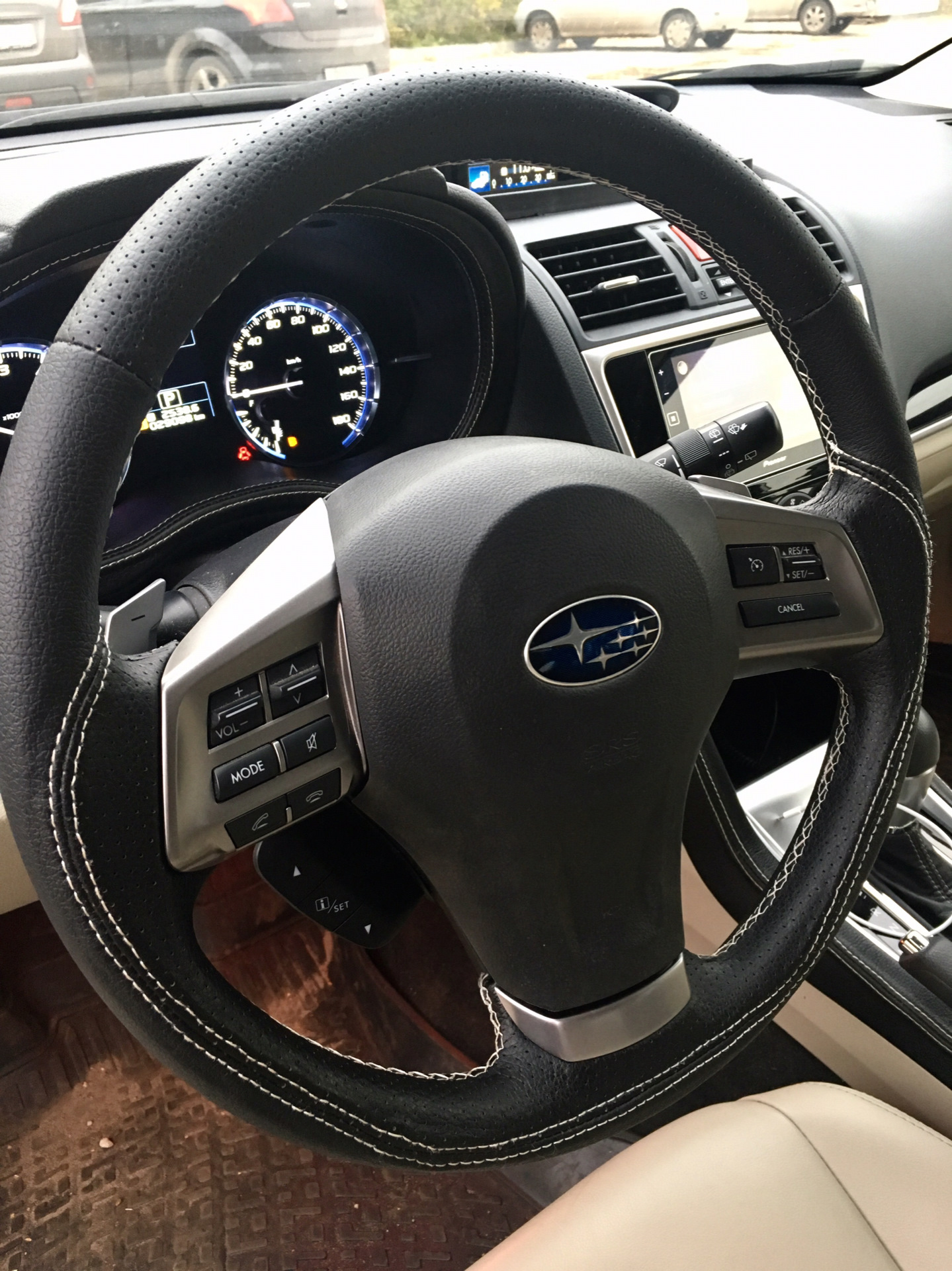 Руль + кнопка MUTE — Subaru XV (1G), 2 л, 2014 года | стайлинг | DRIVE2