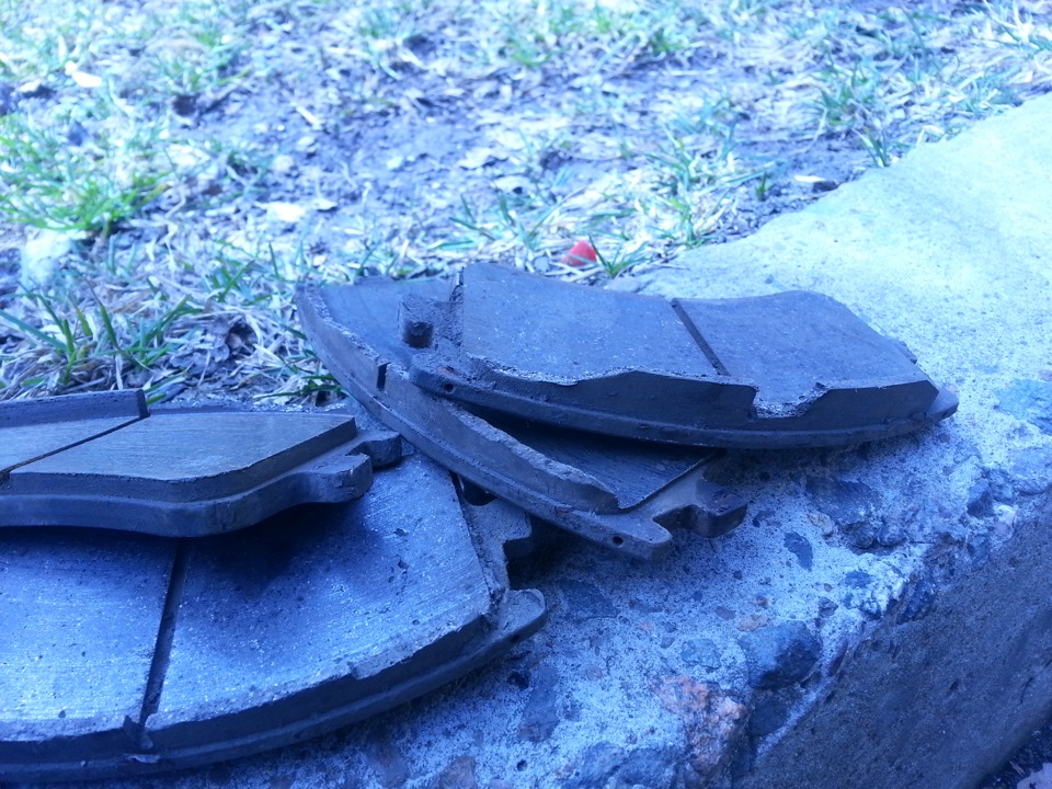 Замена колодок на KASHIYAMA. — Mazda Atenza (1G), 2,3 л, 2002 года ...