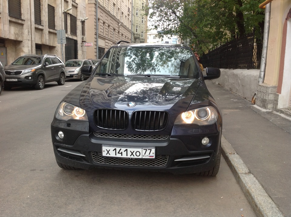 Черные решетки радиатора — BMW X5 (E70), 3 л, 2007 года | аксессуары ...
