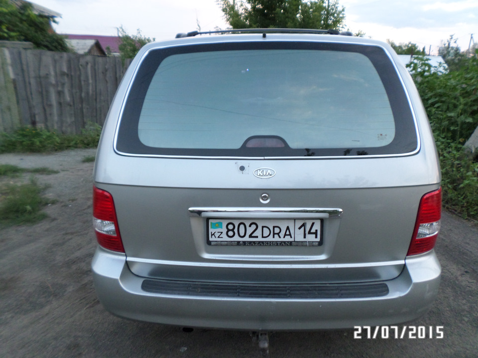 Фото в бортжурнале KIA Carnival (1G)