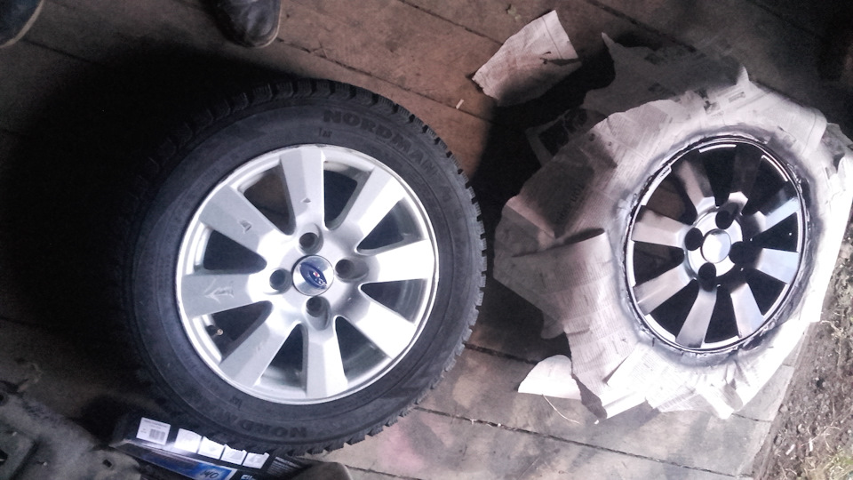 Готовь сани летом… — Daewoo Nexia, 1,5 л, 2006 года | колёсные диски ...