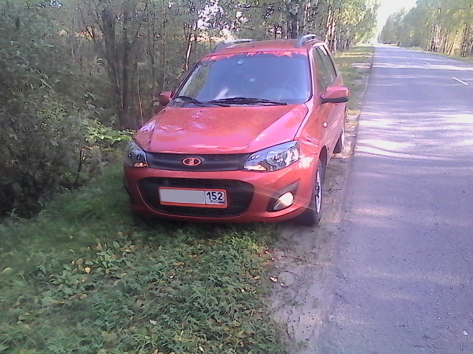 Свежие фото — Lada Калина Универсал (2G), 1,6 л, 2013 года | фотография ...