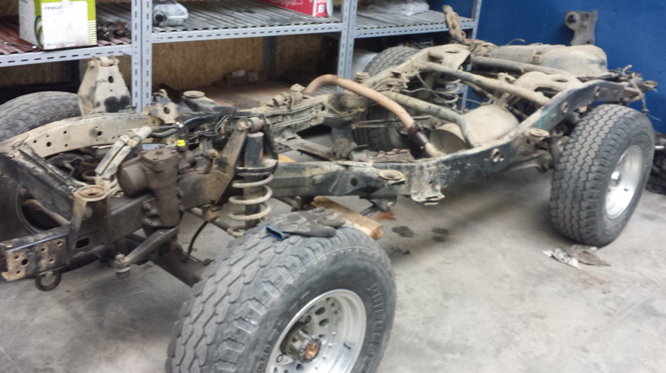 Land cruiser prado рама