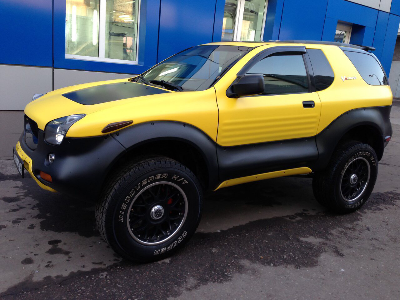 Блок временный продажа машины — Isuzu VehiCross, 3,5 л, 2000 года | продажа  машины | DRIVE2