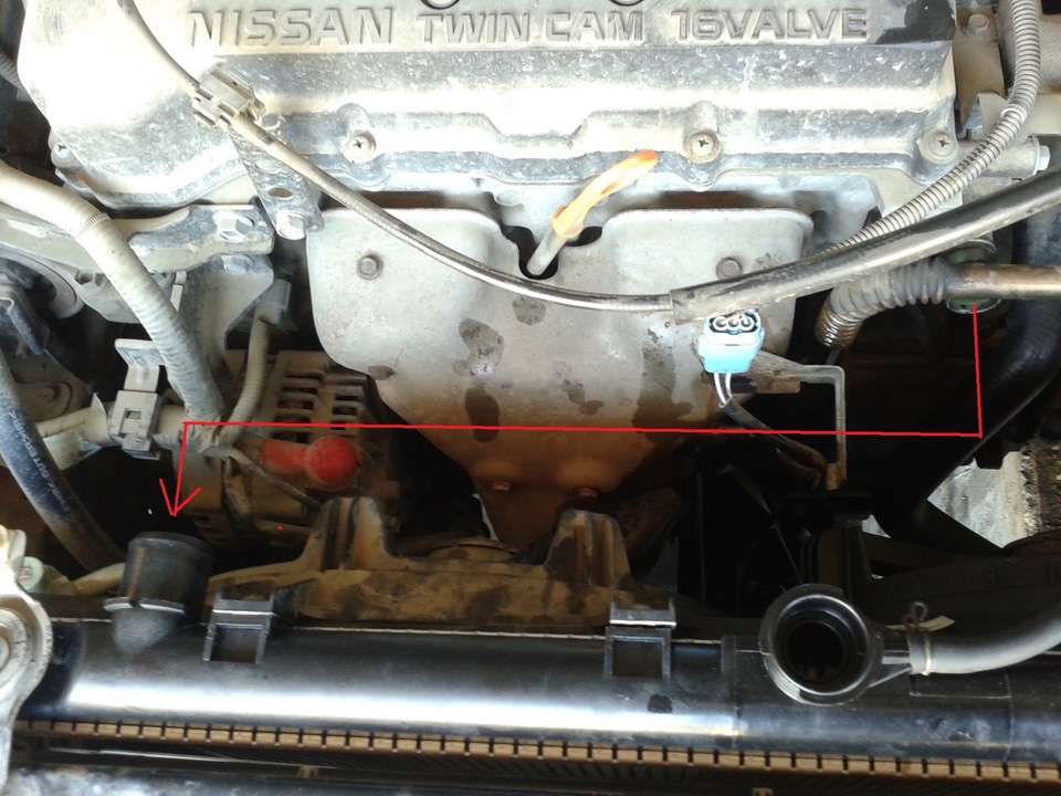 Чистка радиатора ниссан примера р12