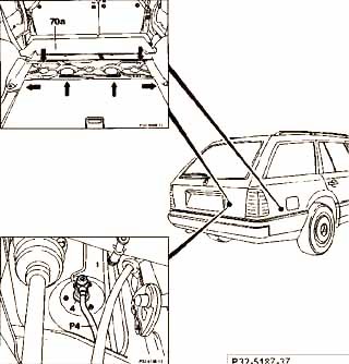 Задняя подвеска мерседес 124 схема
