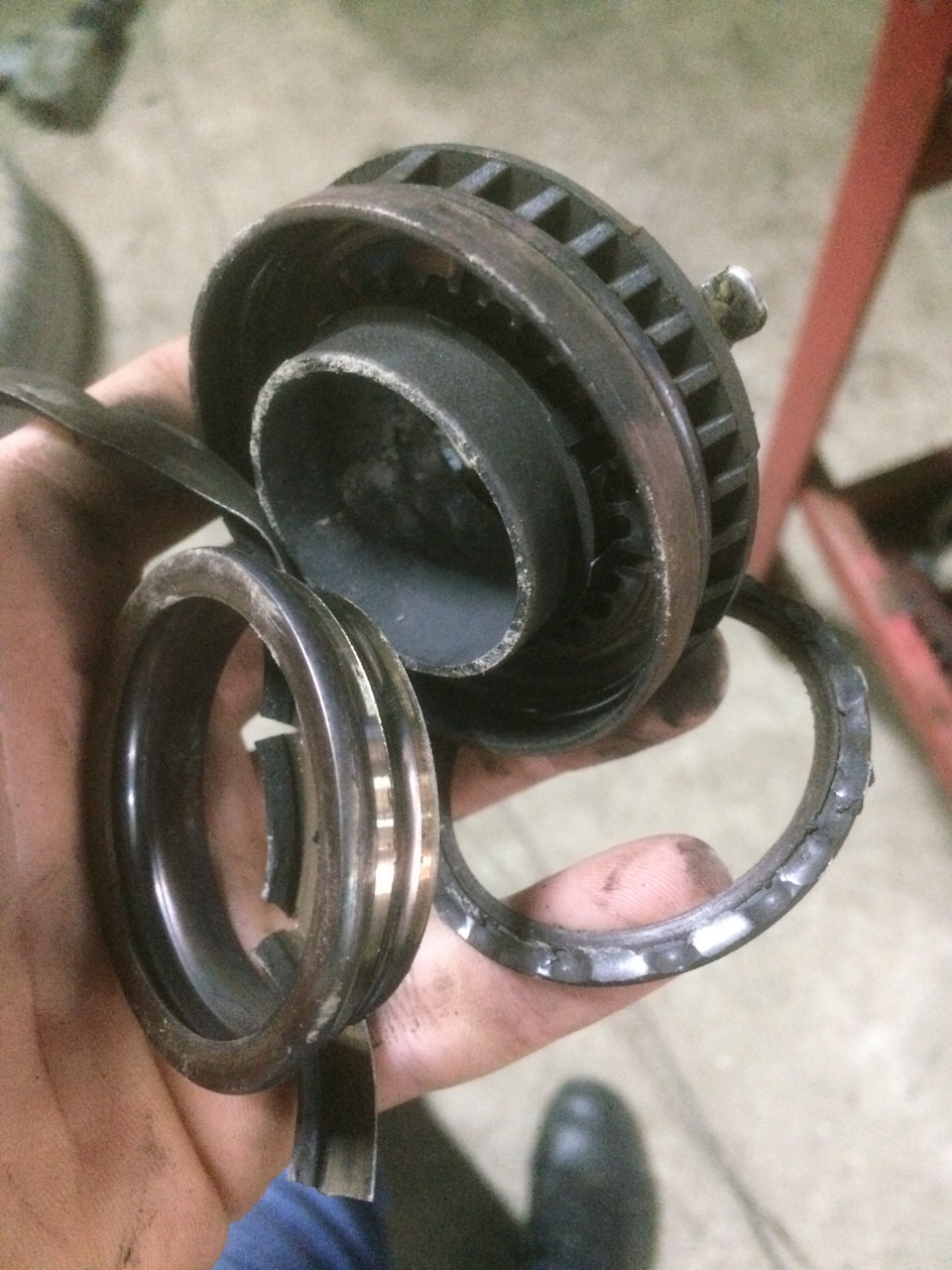 Замена сцепления Акцент — Hyundai Accent (2G), 1,5 л, 2008 года ...