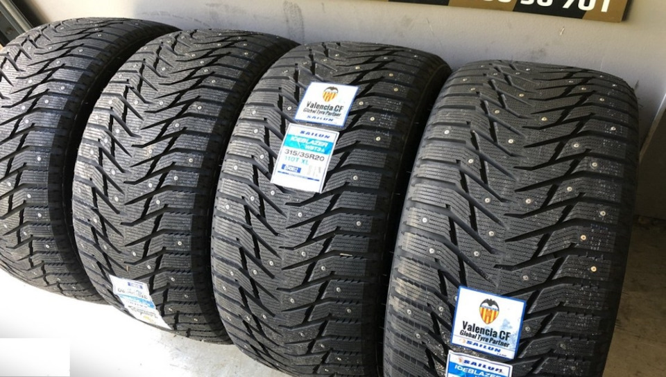 Зимние шины sailun ice blazer wst3 315/35 r20 — Dodge Challenger, 6,4 л ...