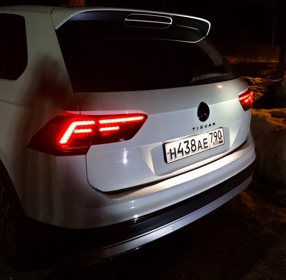 Замена задней эмблемы от рестайлинга — Volkswagen Tiguan (2G), 1,4 л ...