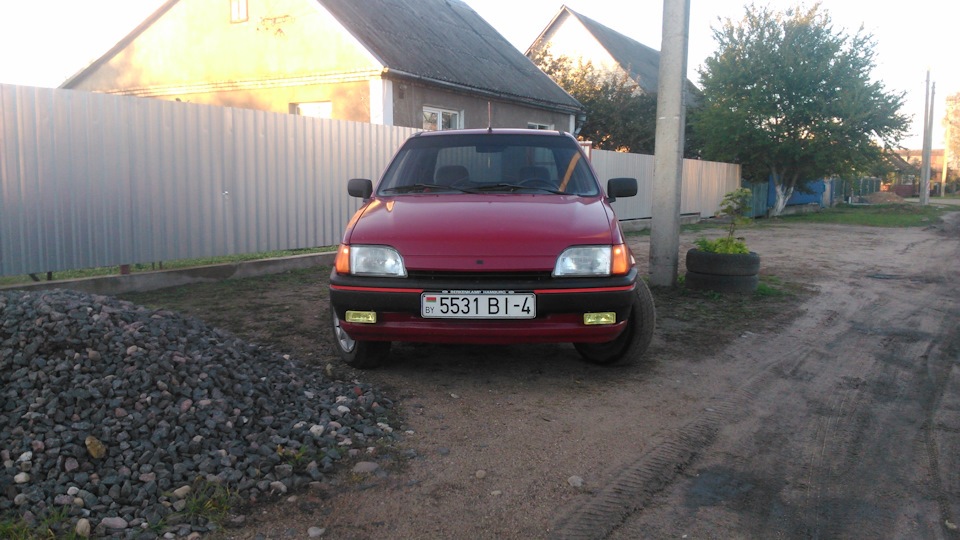 Американские габариты, видео — Ford Fiesta (Mk III), 1,1 л, 1991 года ...