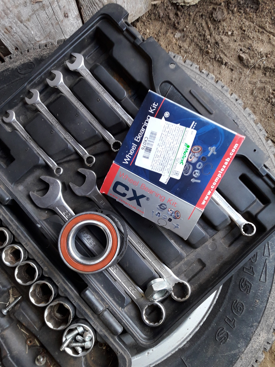 Замена подшипника — Audi 100 (C3), 2,1 л, 1983 года | запчасти | DRIVE2