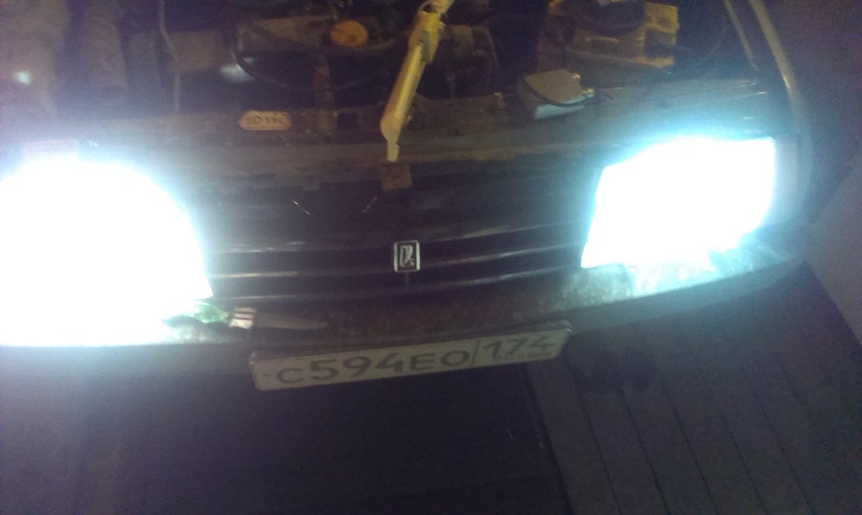 Установка би-ксенона — LADA 21099, 1,5 л., 1994 года | аксессуары | DRIVE2