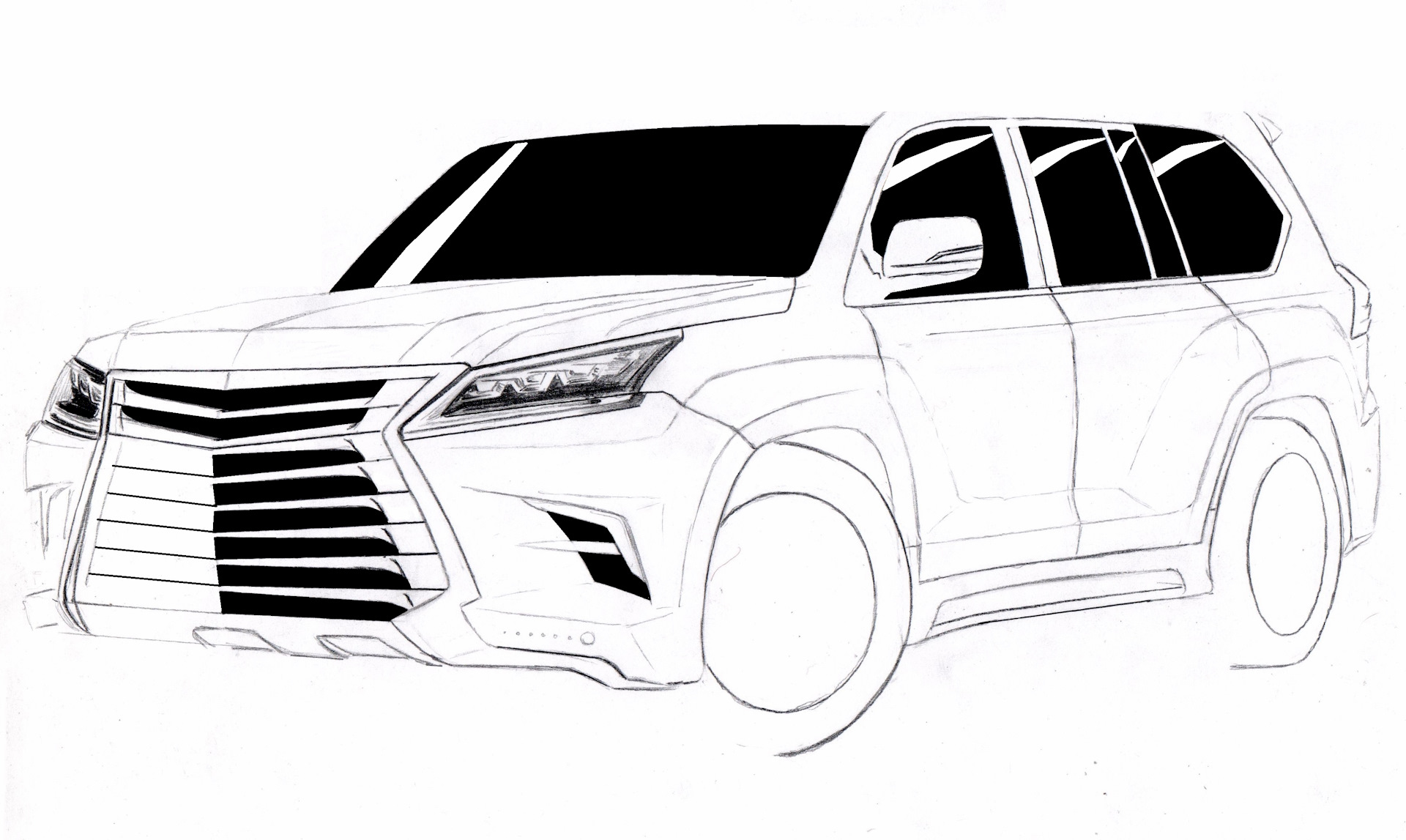 тюнинг проект LEXUS lx570 — DRIVE2