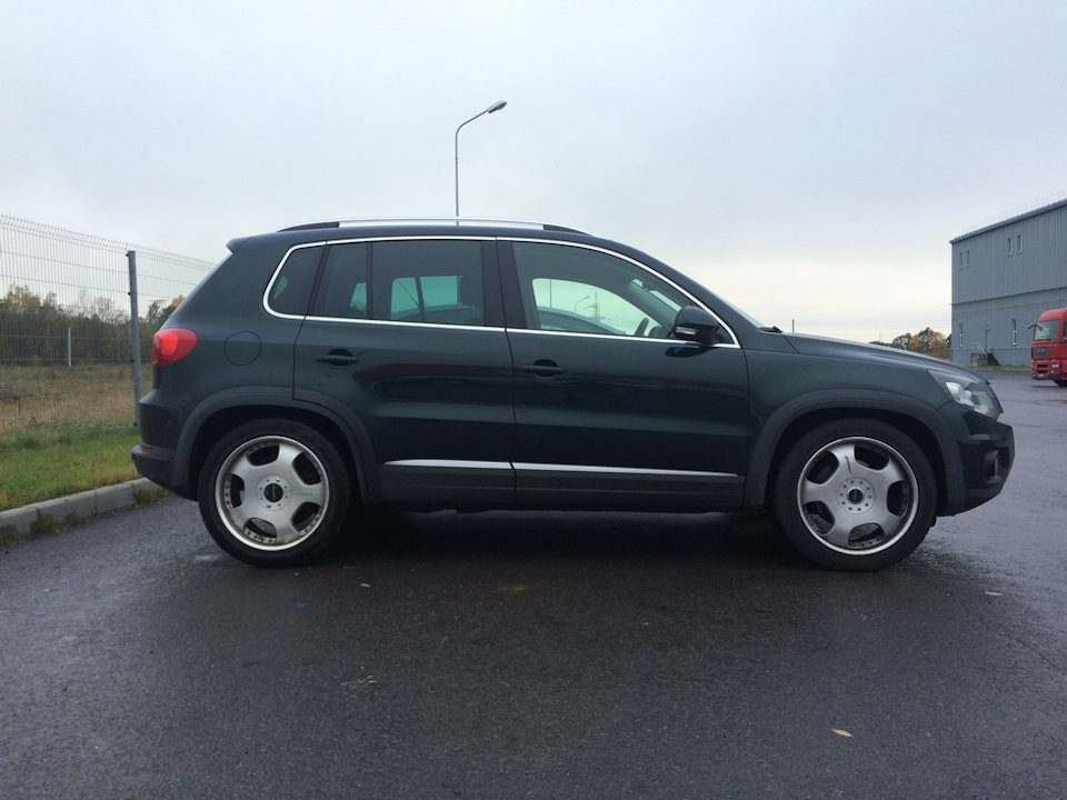Дорожный просвет — Volkswagen Tiguan (1G), 2 л, 2013 года | наблюдение ...