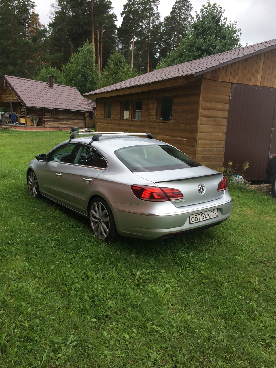Багажник на крышу — Volkswagen Passat CC, 1,8 л, 2012 года | аксессуары ...