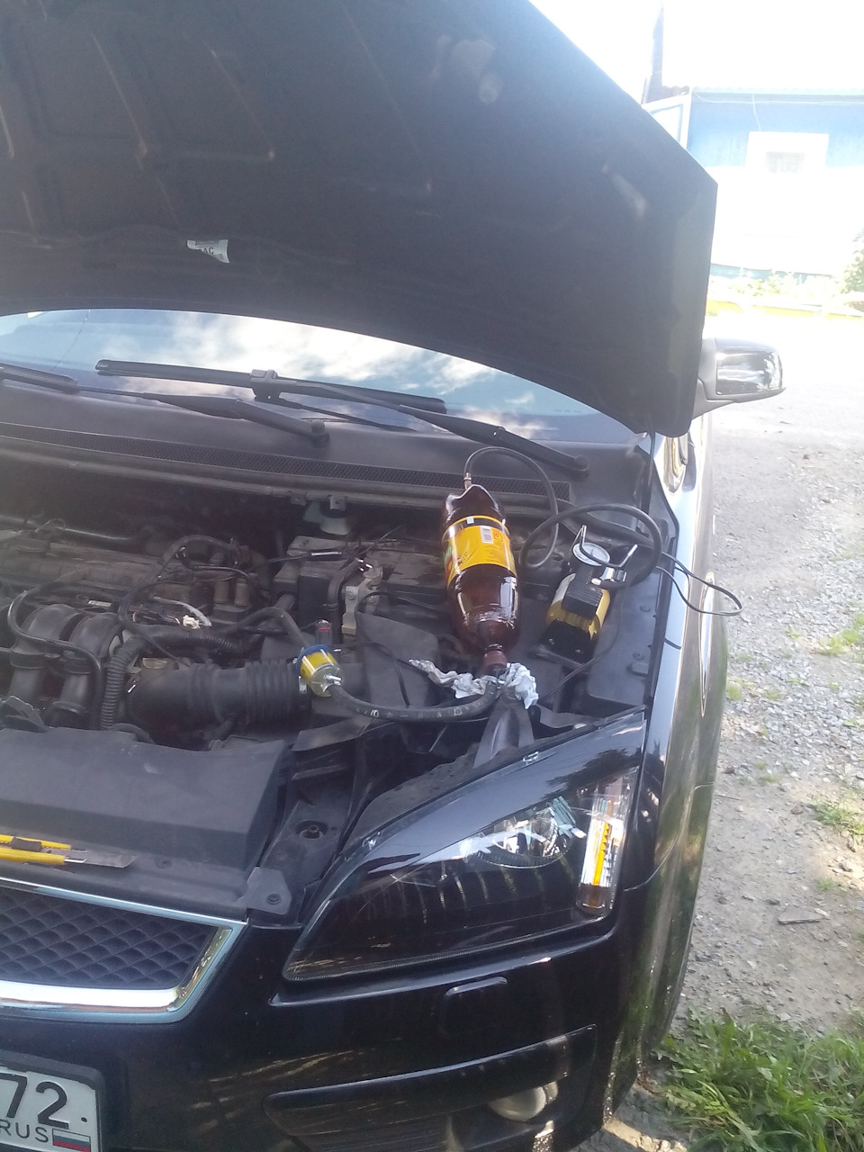 Промывка инжектора Винсом) — Ford Focus II Sedan, 1,6 л, 2007 года ...