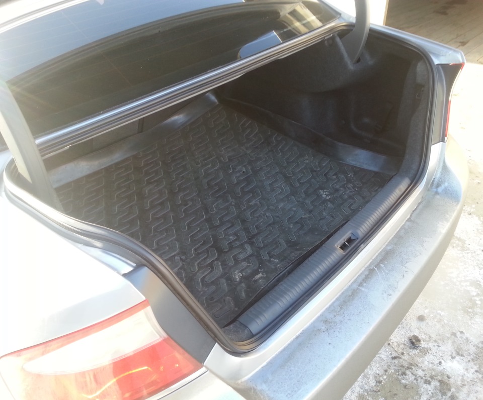 Коврик в багажник. Часть первая — Subaru Legacy (BL/BP), 2 л, 2008 года ...