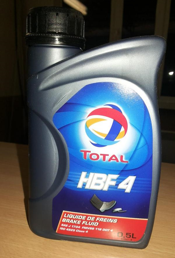 HBF4 ТОРМОЗНАЯ ЖИДКОСТЬ TOTAL | Запчасти на DRIVE2