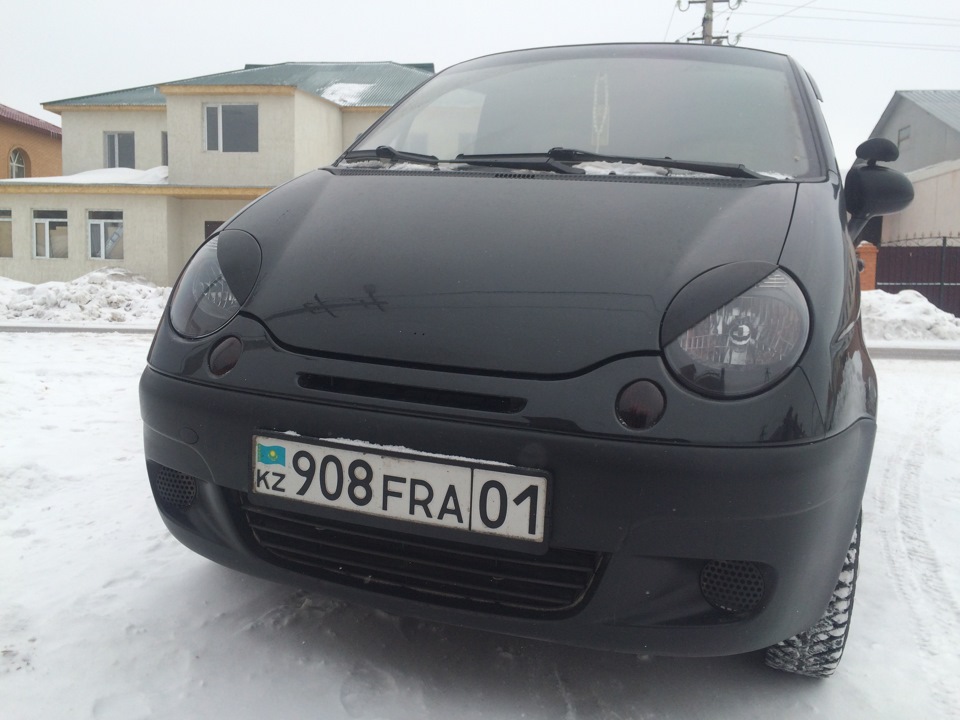 Daewoo Matiz черный тонированный