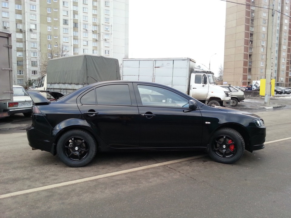 Продам комплект зимних колес — Сообщество «Mitsubishi Lancer X» на DRIVE2