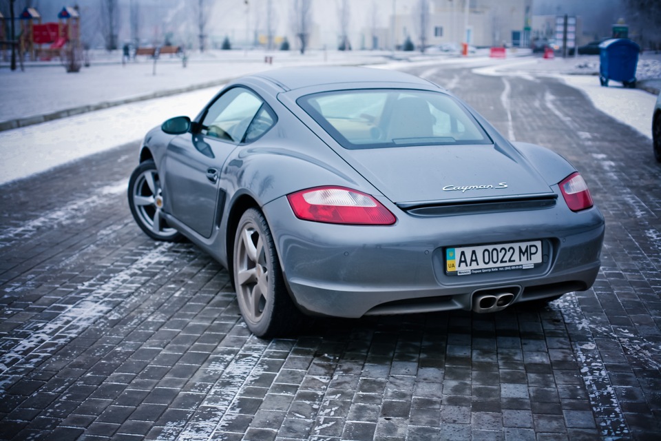 Porsche Cayman Polizei