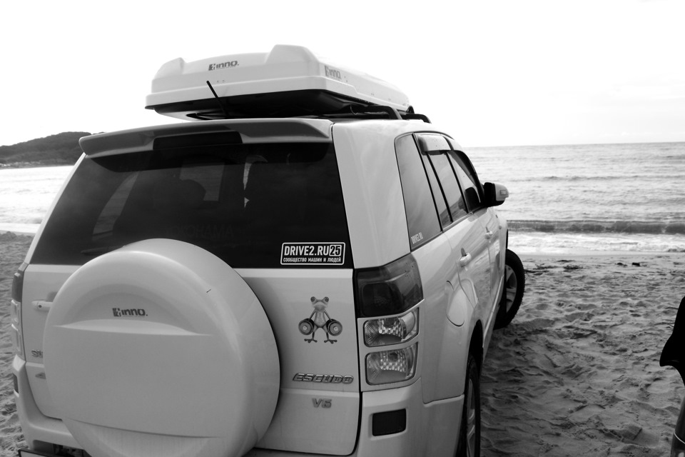 к морю (б.Триозерье + Ливадия-4) — Suzuki Escudo (3G), 2,7 л, 2006 года ...