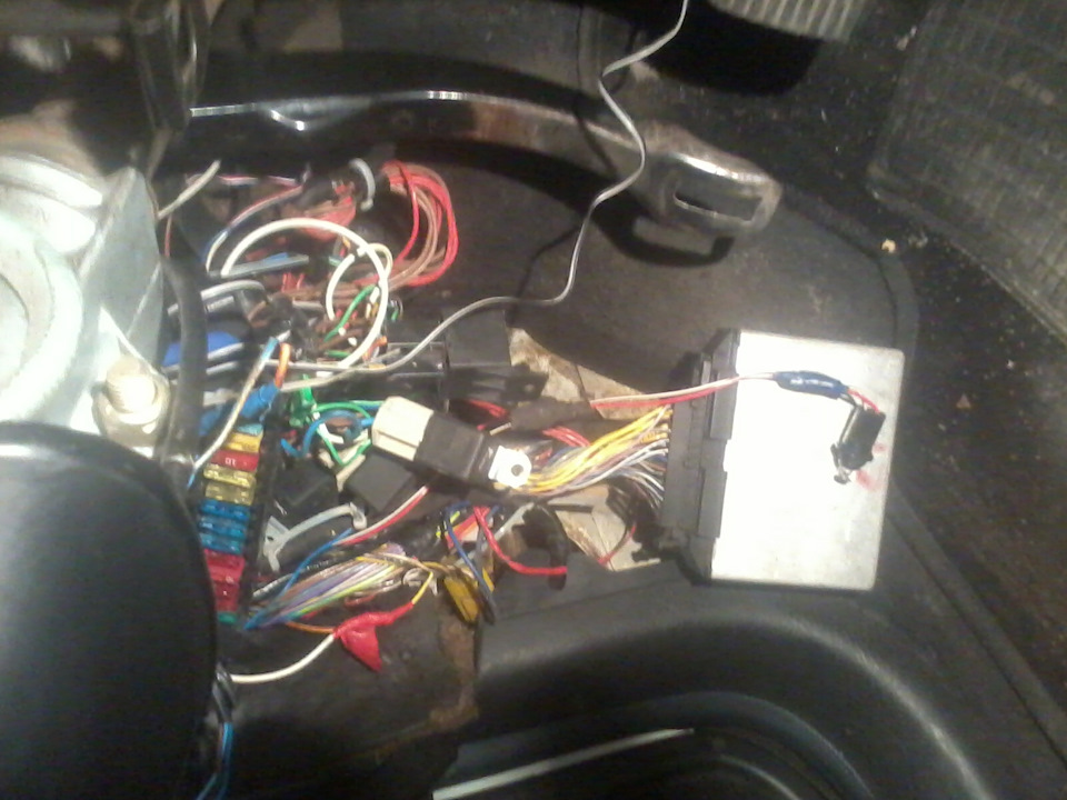 форд скорпио замена полностью всей проводки комплектация гия часть1 ...