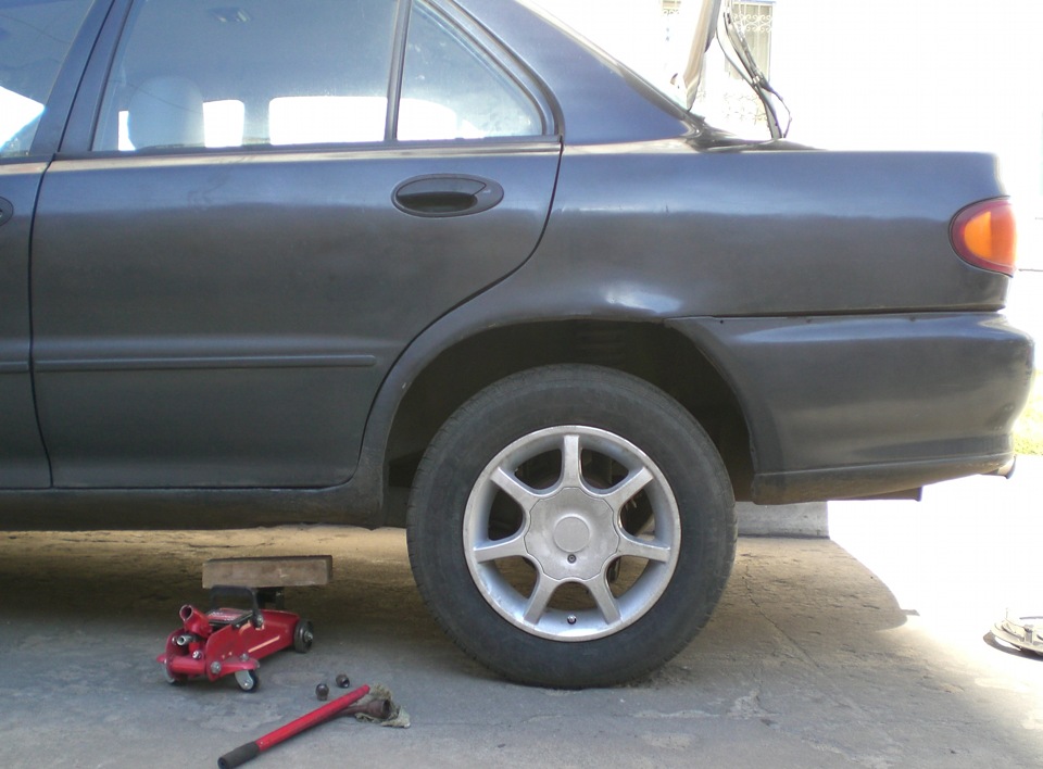 Литье R14 — Mitsubishi Lancer V, 1,3 л, 1993 года | колёсные диски | DRIVE2