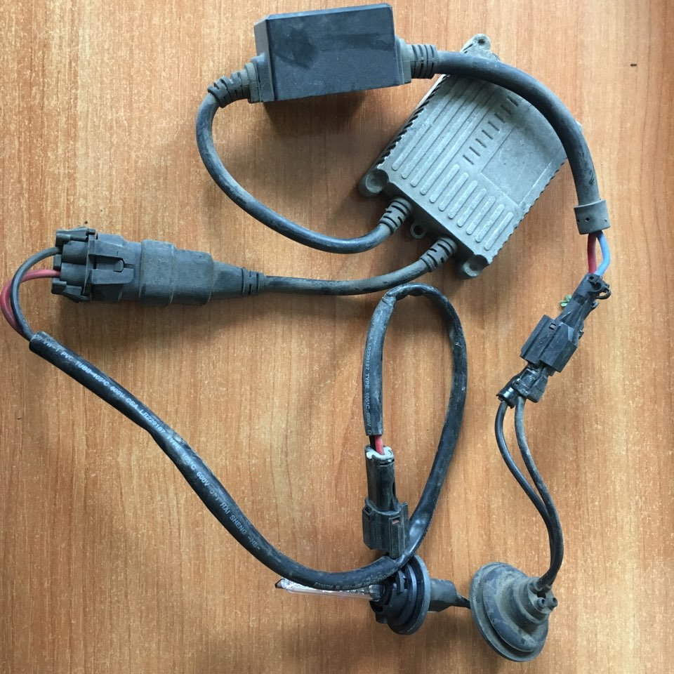 друзья, как подключить ксенон? — Toyota Corolla (100), 1,6 л, 1992 года ...