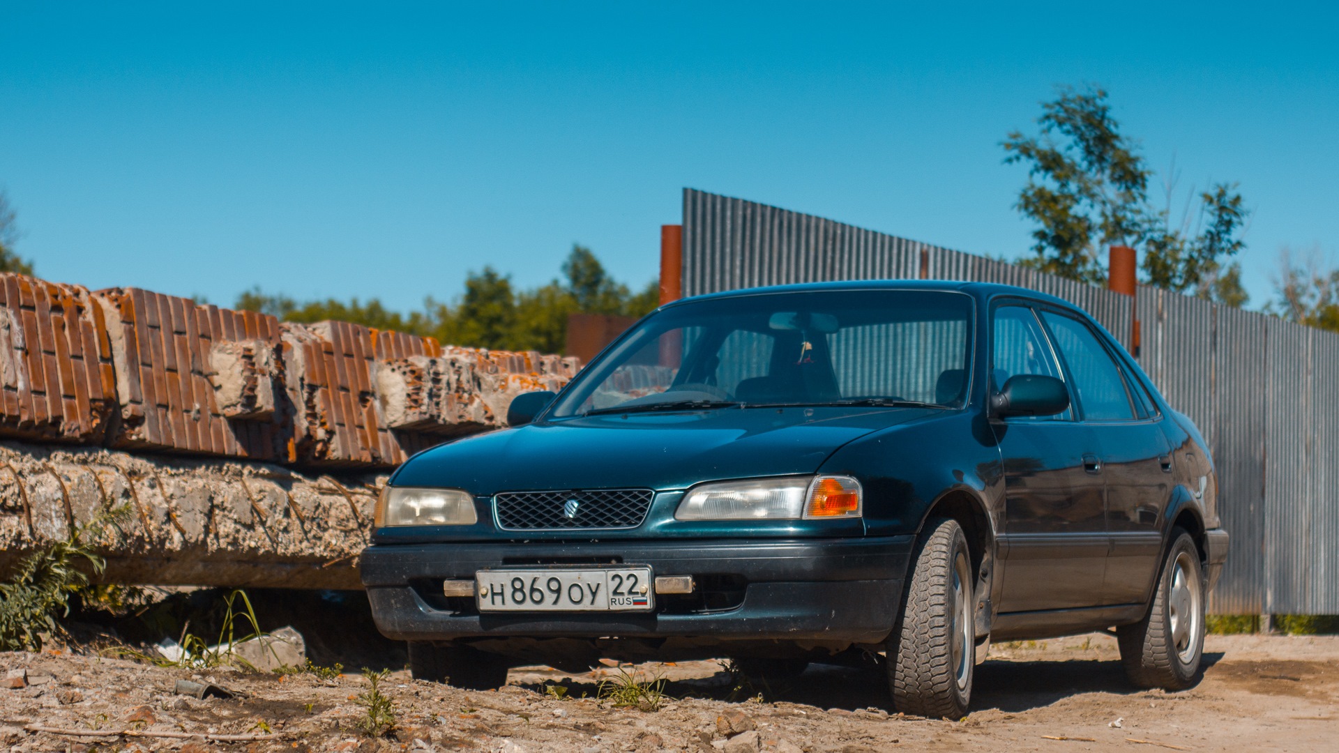 Toyota Sprinter (110) 1.5 бензиновый 1995 | Зилёный пузатёр на DRIVE2