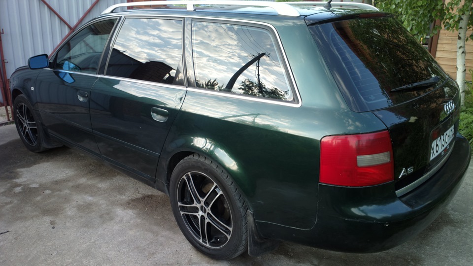 дешевое чернение резины — Audi A6 Avant (C5), 2,8 л, 1998 года ...
