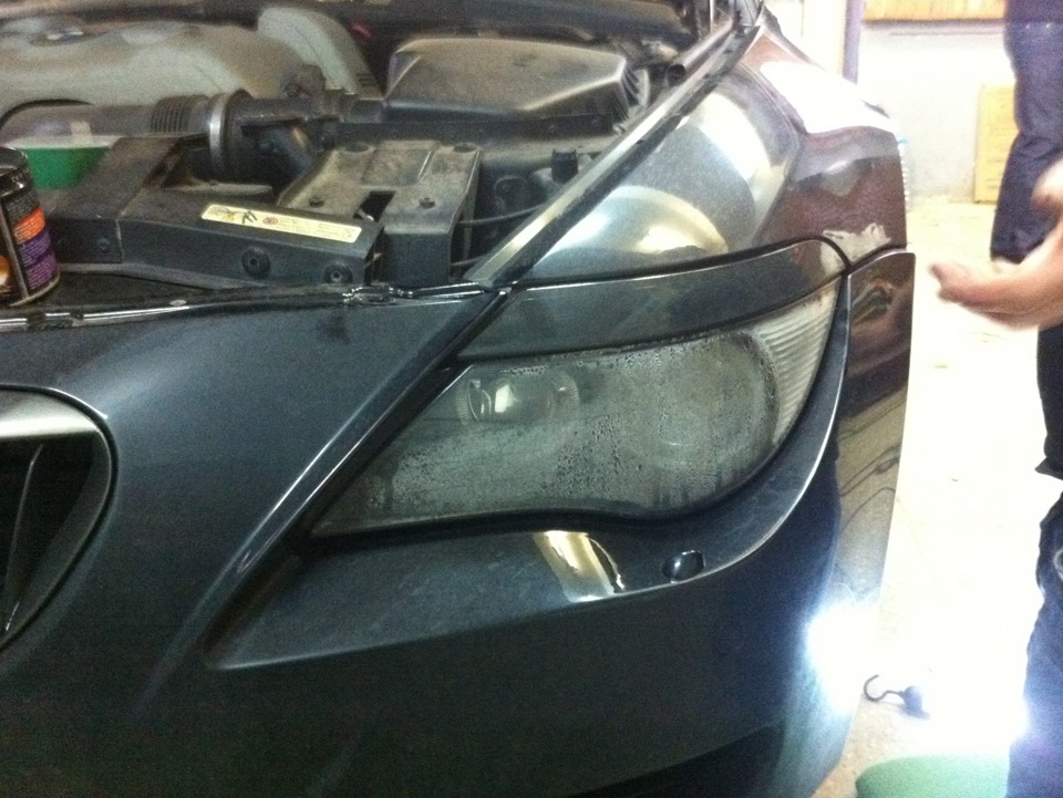 Потеют фары. — BMW 6 series (E63), 4,4 л, 2004 года | визит на сервис ...