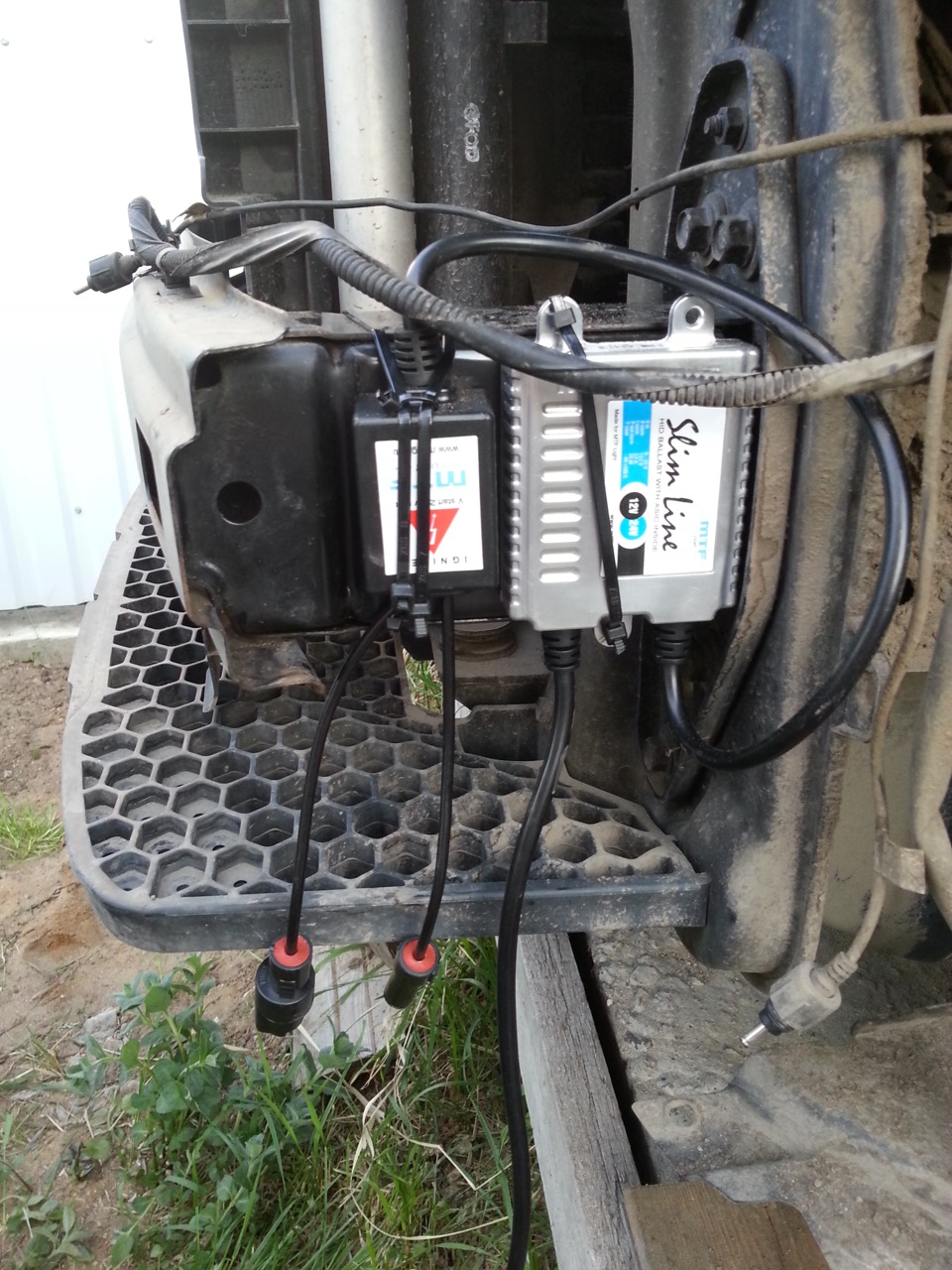 Установка ксенона MTF-Light Slim Line с цоколем H27 (4300к) в ...